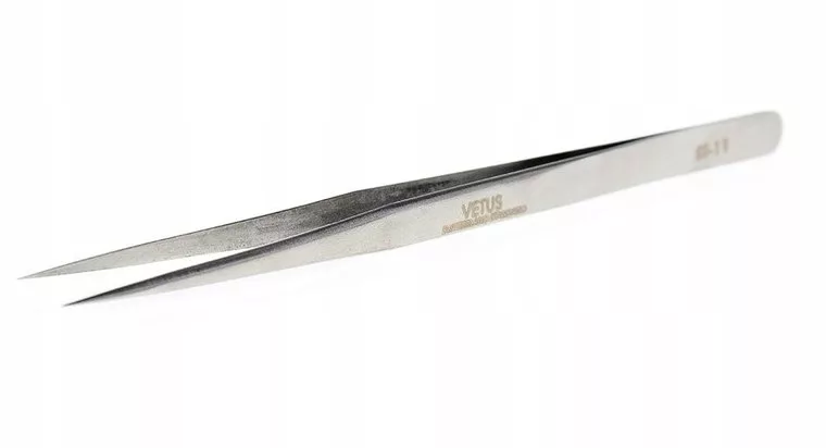 Pęseta do przedłużania rzęs VETUS ST-11 prosta