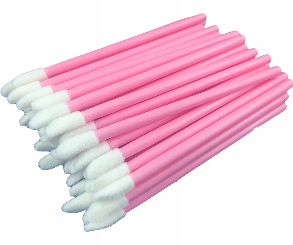 Aplikatory welurowe do rzęs i brwi 50 szt