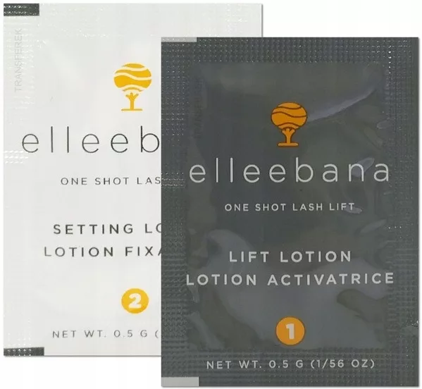Elleebana Lash Lift Saszetki Uzupełniające 1 para