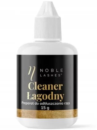 Cleaner do rzęs ŁAGODNY Noble 15ml odtłuszczacz