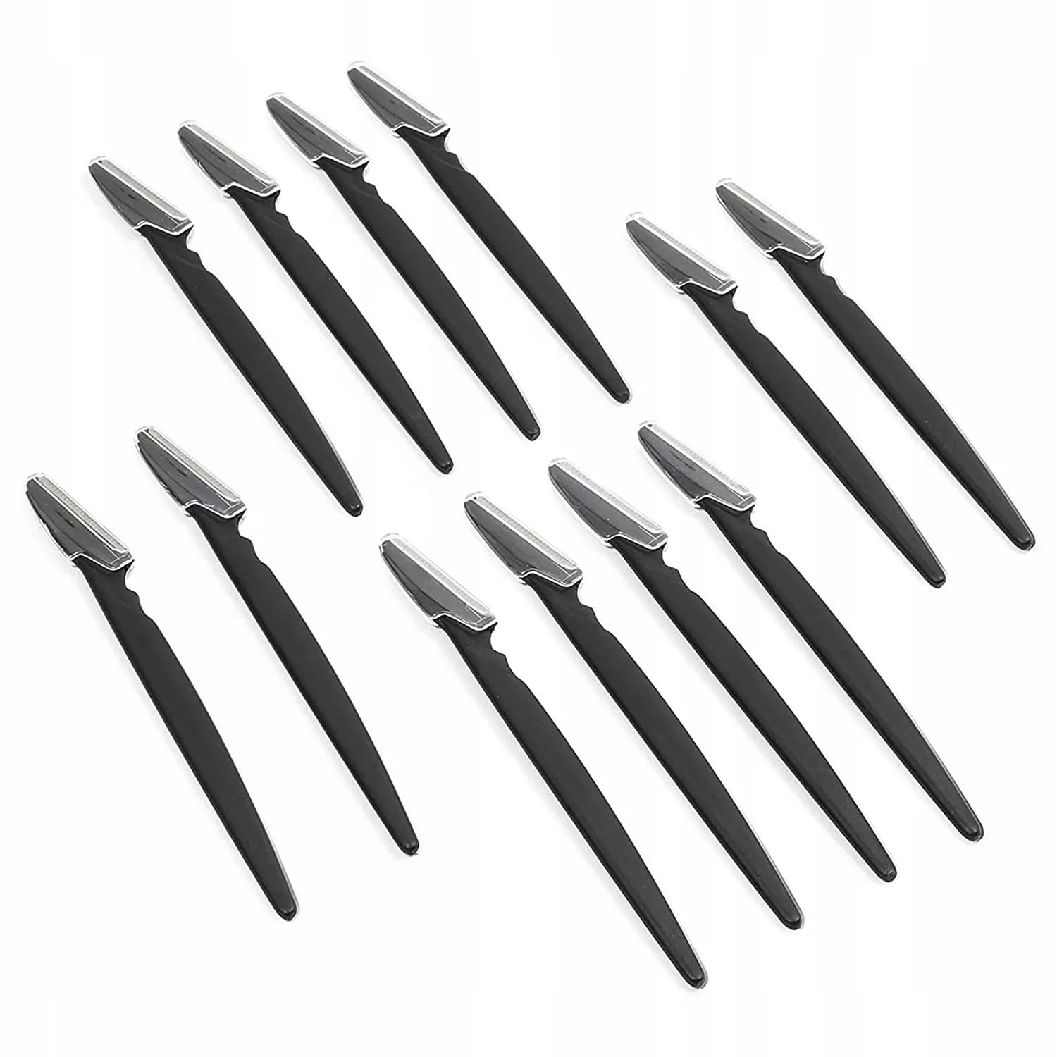 NOŻYK TRYMER BRZYTWA DO STYLIZACJI REGULACJI BRWI CZARNY