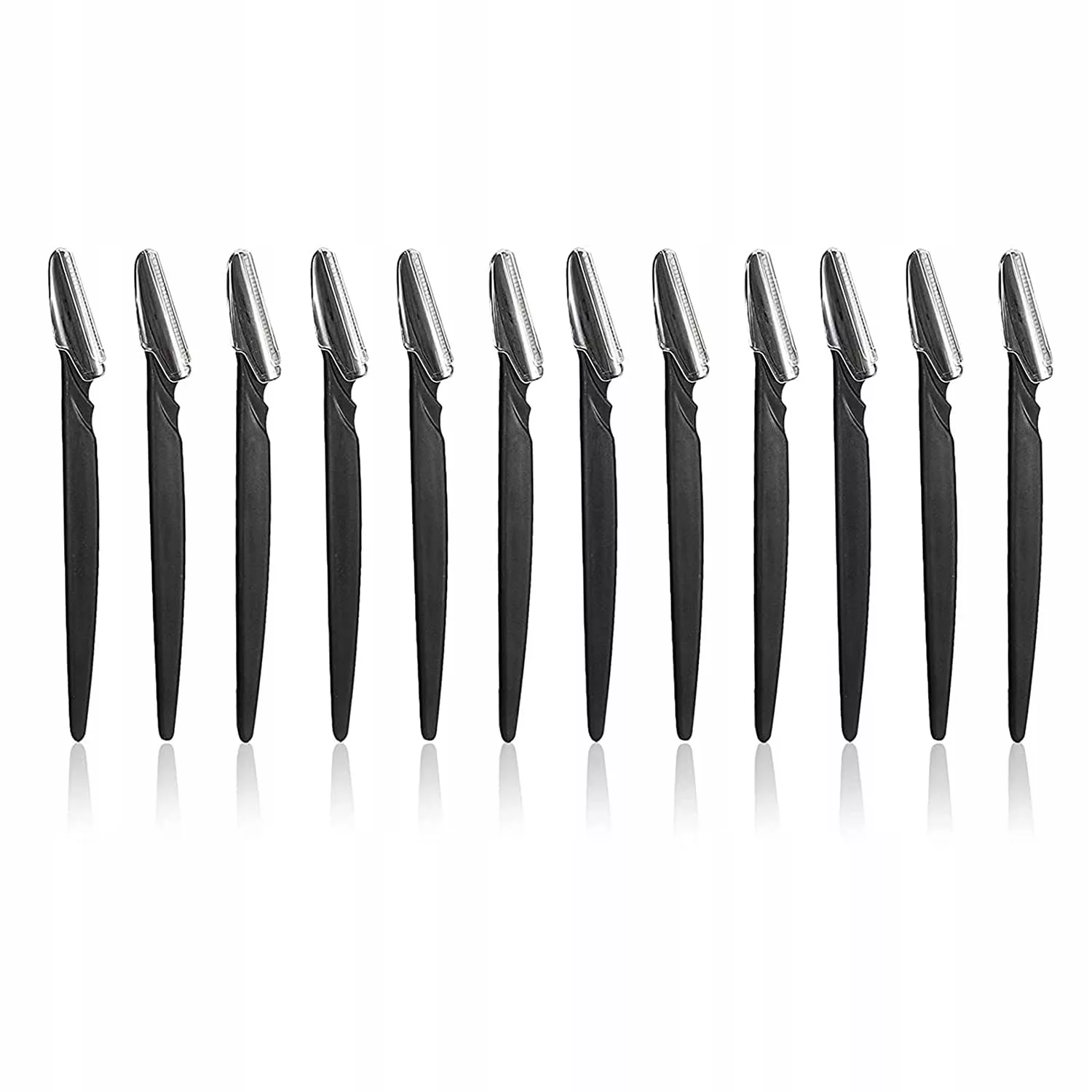 NOŻYK TRYMER BRZYTWA DO STYLIZACJI REGULACJI BRWI CZARNY