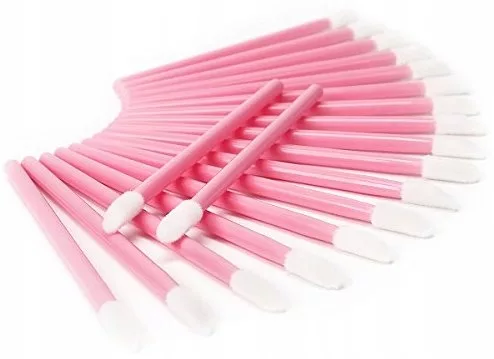 Aplikatory welurowe do rzęs i brwi 50 szt