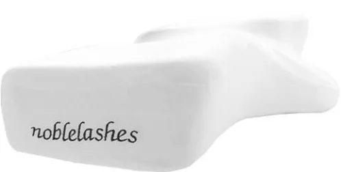 Poduszka stylistki rzęs Memory Foam Noble Lashes biała