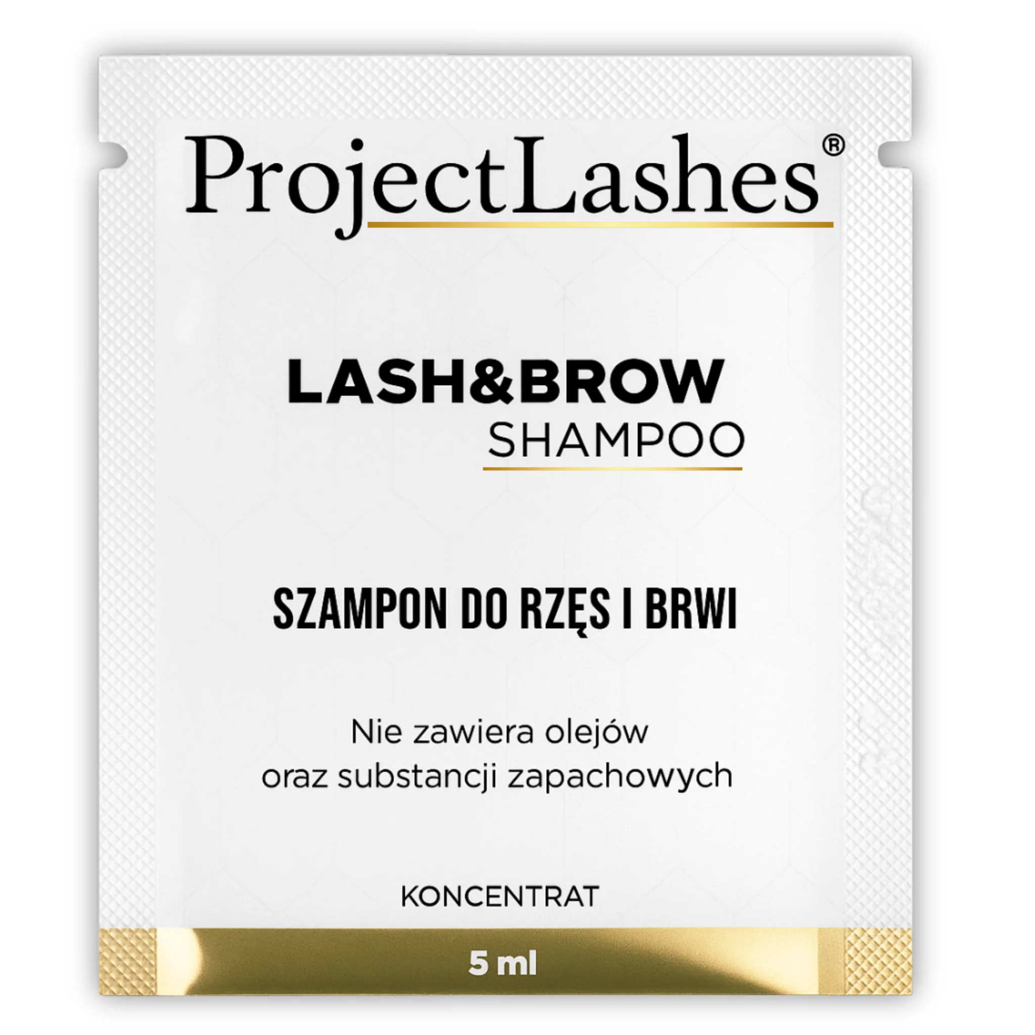 SZAMPON DO RZĘS ProjectLashes KONCENTRAT 5 ml wysokie 9,5pH