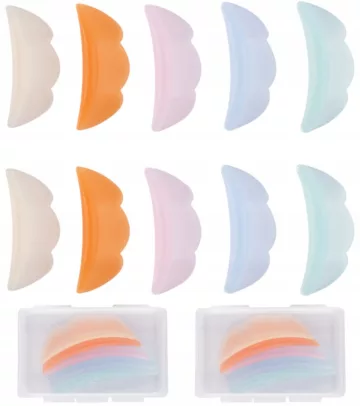 SILIKONOWE WAŁKI PRO ZESTAW DO LIFTINGU RZĘS + BOX