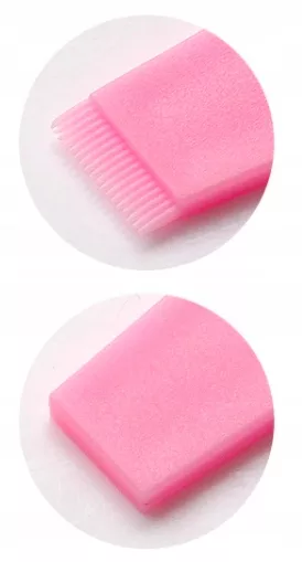 Aplikator grzebyk do liftingu laminacji rzęs 1szt różowy