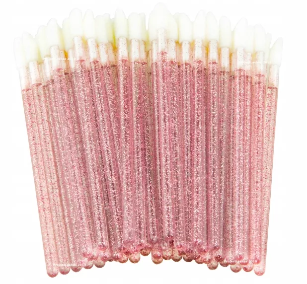 Aplikatory welurowe do rzęs i brwi 50 szt