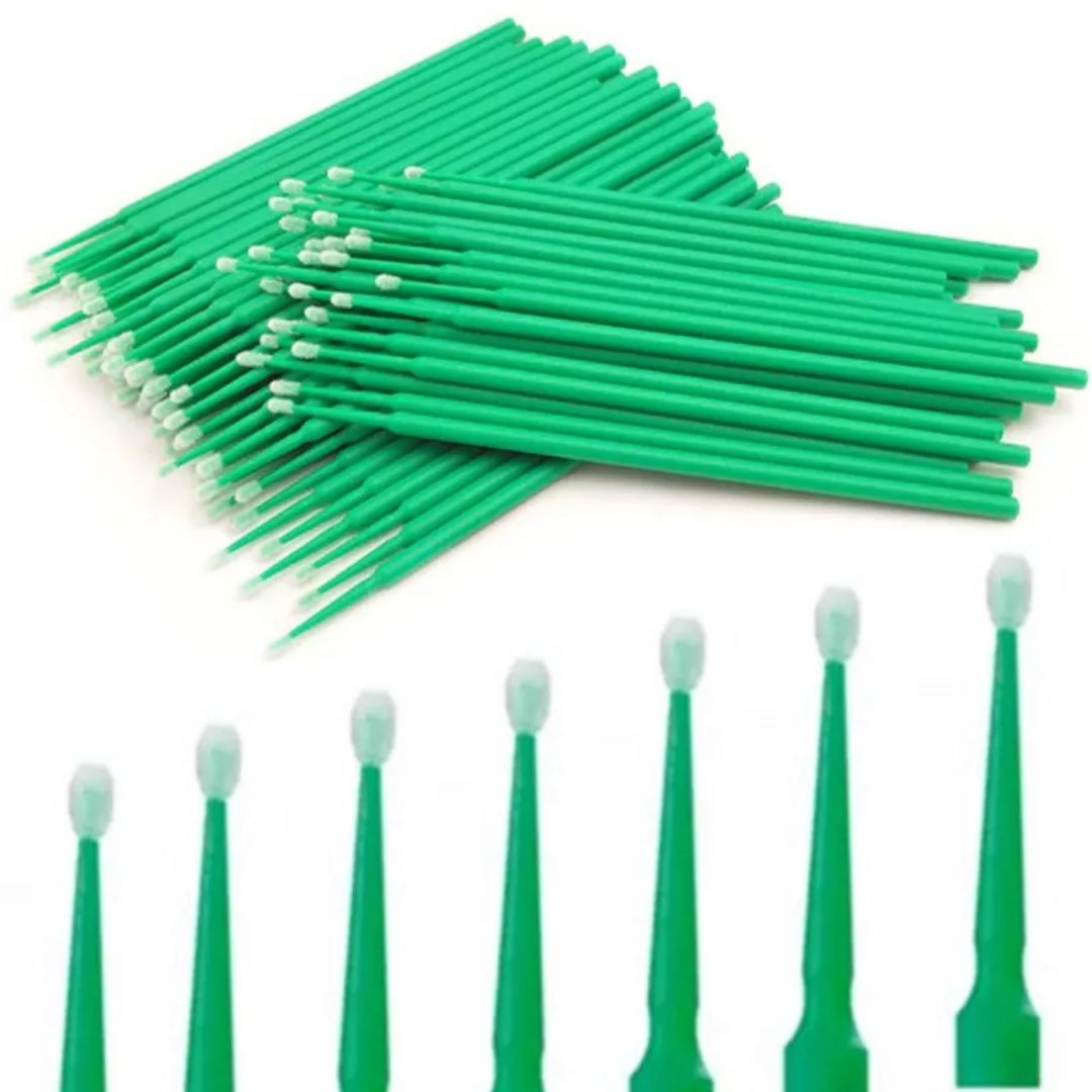 MIKRO APLIKATORY DO RZĘS 2mm ProjectLashes Green
