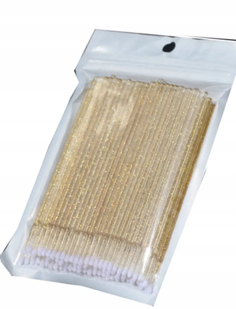 100x MIKRO APLIKATORY DO RZĘS BROKAT ProjectLashes