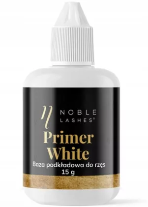 Primer Noble Lashes do rzęs WHITE 15g baza podkład