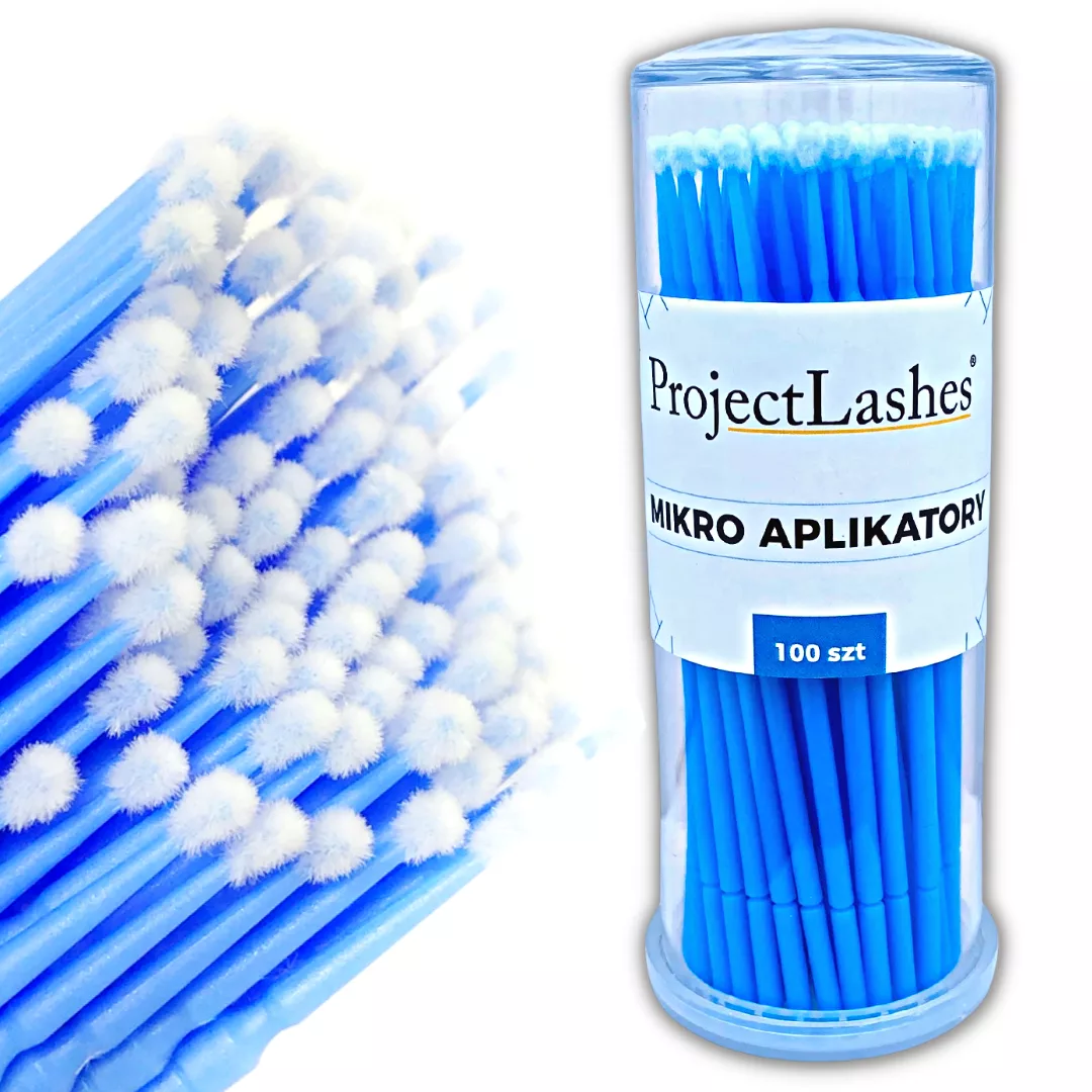 MIKRO APLIKATORY DO RZĘS 2mm ProjectLashes Green