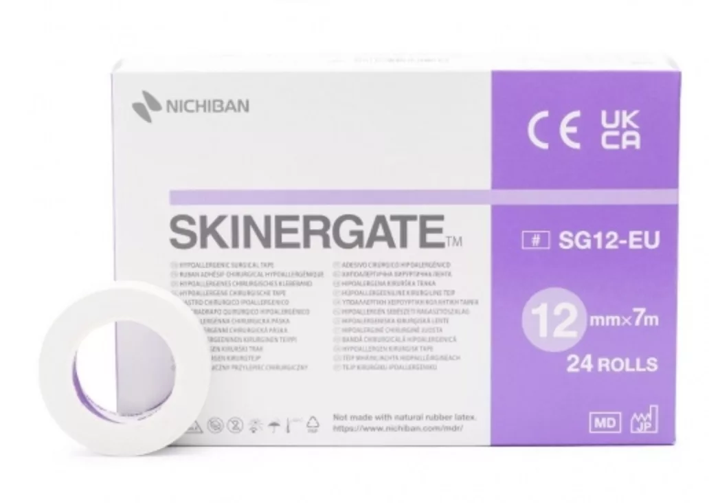 NICHIBAN SG12 taśma perforowana do rzęs 1,2cm x 7m
