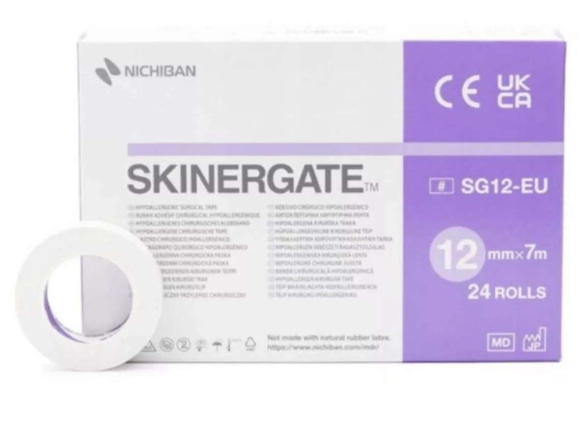 Taśma Micropore S 2,5cm x 1,3m silikonowa 100 szt.