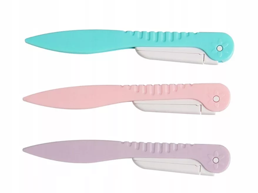 NOŻYK PRO TRYMER BRZYTWA DO REGULACJI BRWI CHOWANY