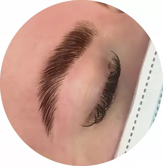 NANO SZCZOTECZKI DO LAMINACJI BRWI 4X CZARNE