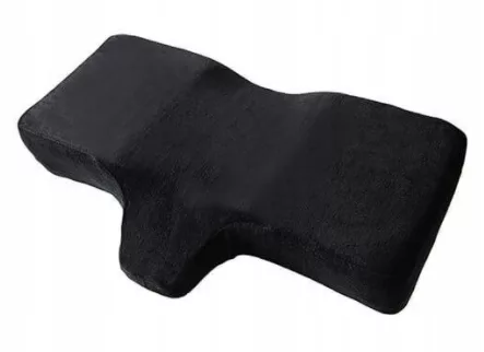 Poduszka stylistki rzęs Memory Foam Noble Lashes czarna