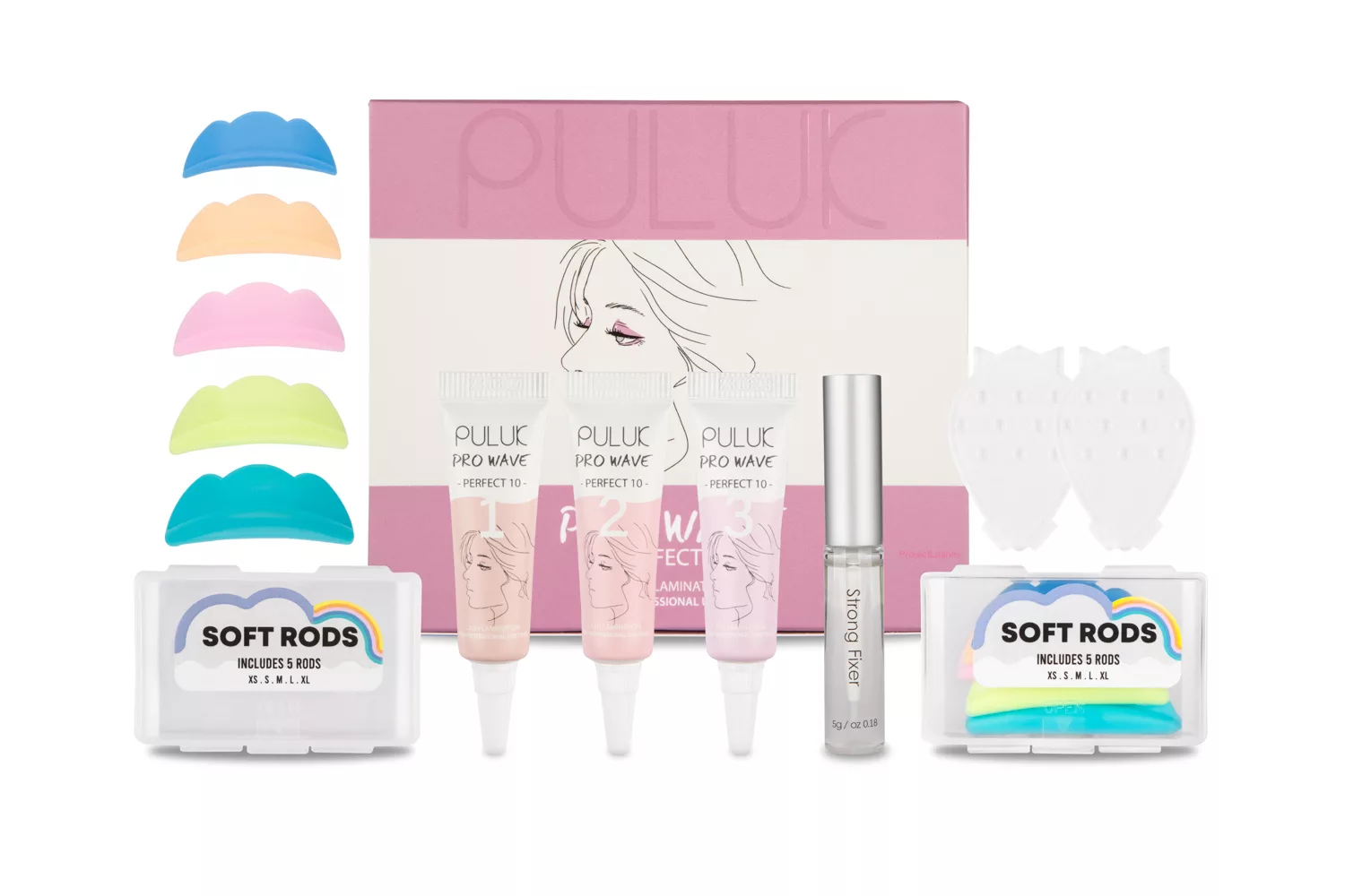 PULUK PRO Zestaw do liftingu laminacji rzęs TRWAŁA