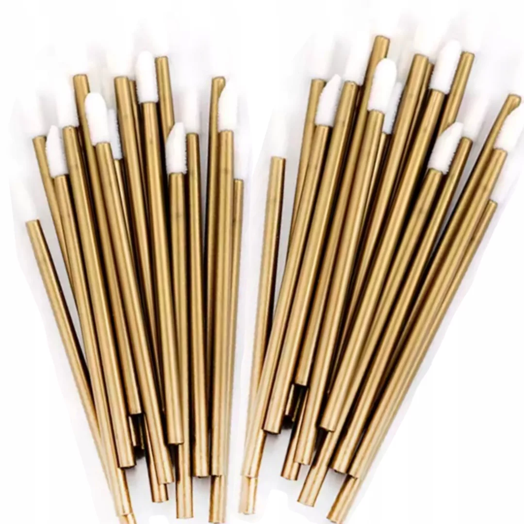 Aplikatory welurowe do rzęs i brwi 50 szt