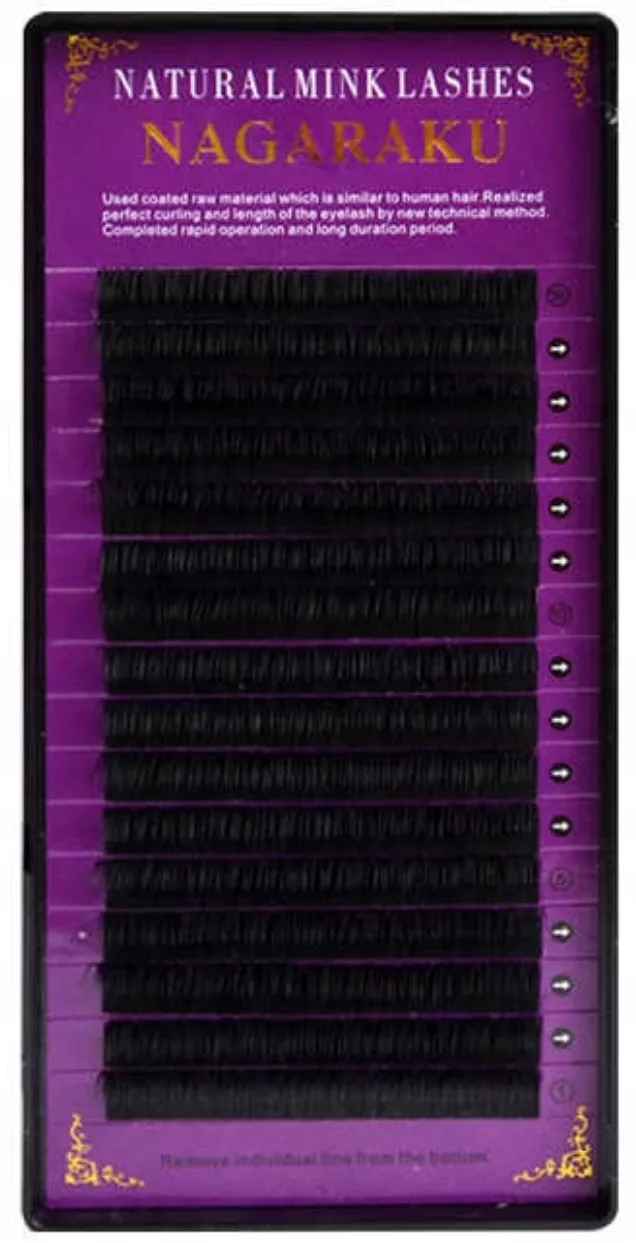 Rzęsy NAGARAKU Mink D 0,05 13mm 16 pasków