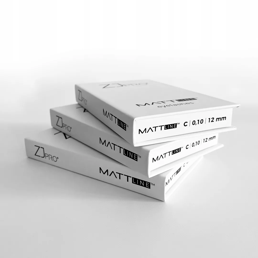 ZJPro RZĘSY MATTline eyelashes B 0,10 5mm ZJ PRO
