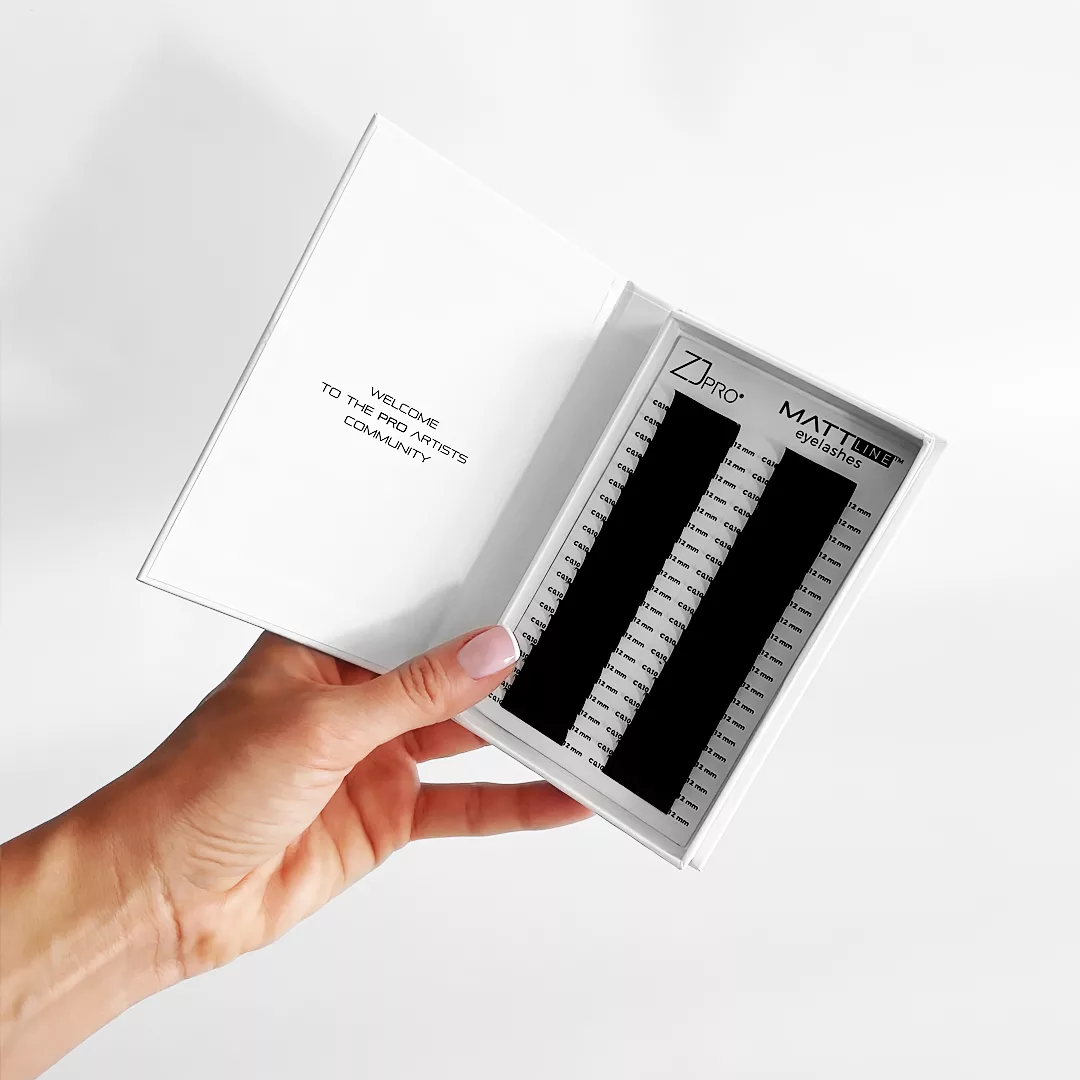 ZJPro RZĘSY MATTline eyelashes B 0,10 5mm ZJ PRO