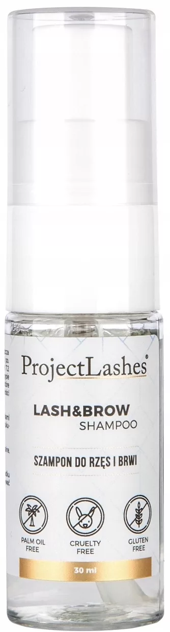 SZAMPON DO RZĘS I BRWI ProjectLashes 30ml + PĘDZEL