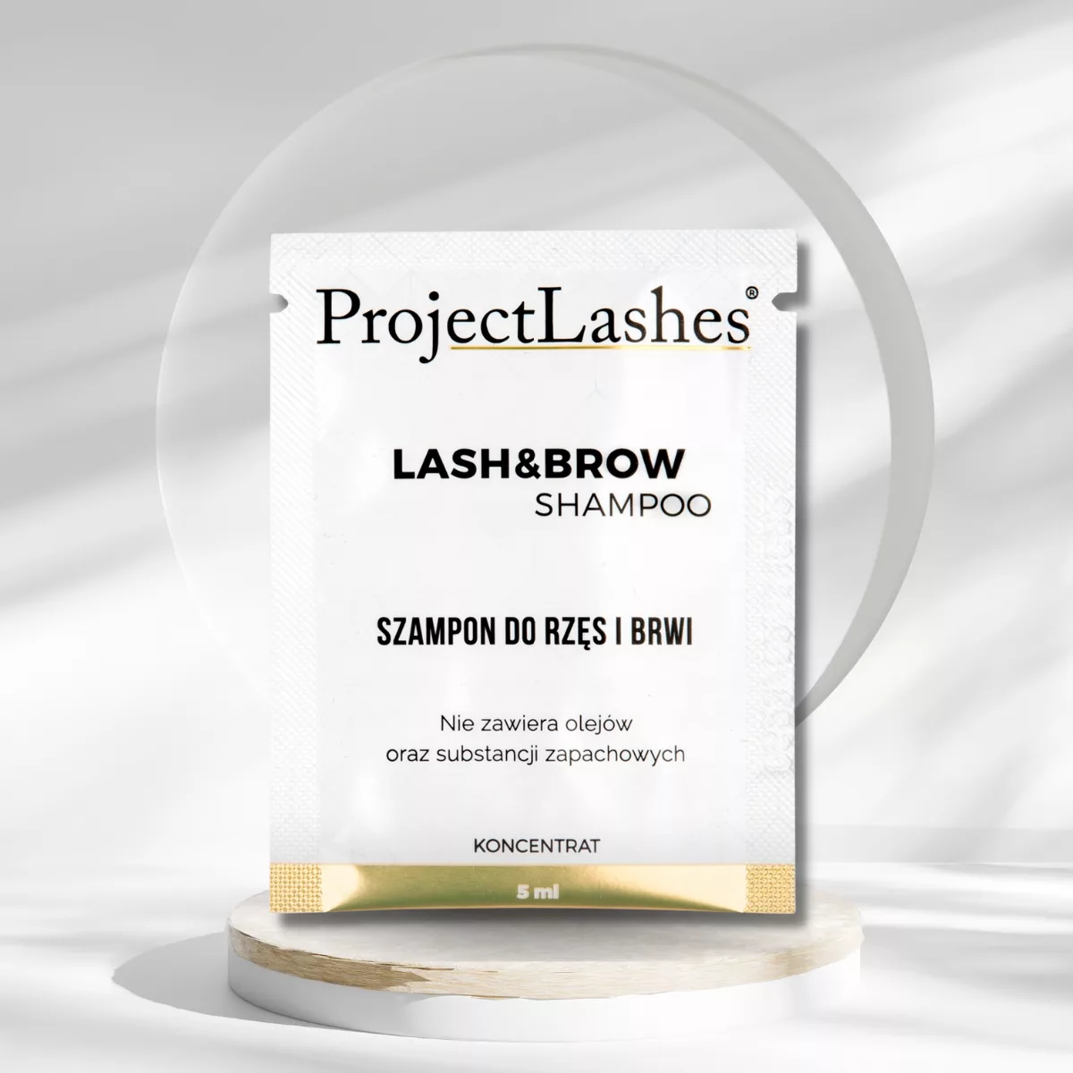SZAMPON DO RZĘS ProjectLashes KONCENTRAT 5 ml neutralne 7,2pH