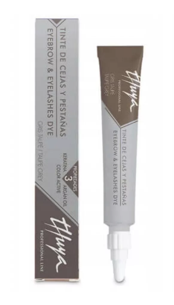 Henna THUYA do brwi i rzęs SZARY BRĄZ taupe gray farbka