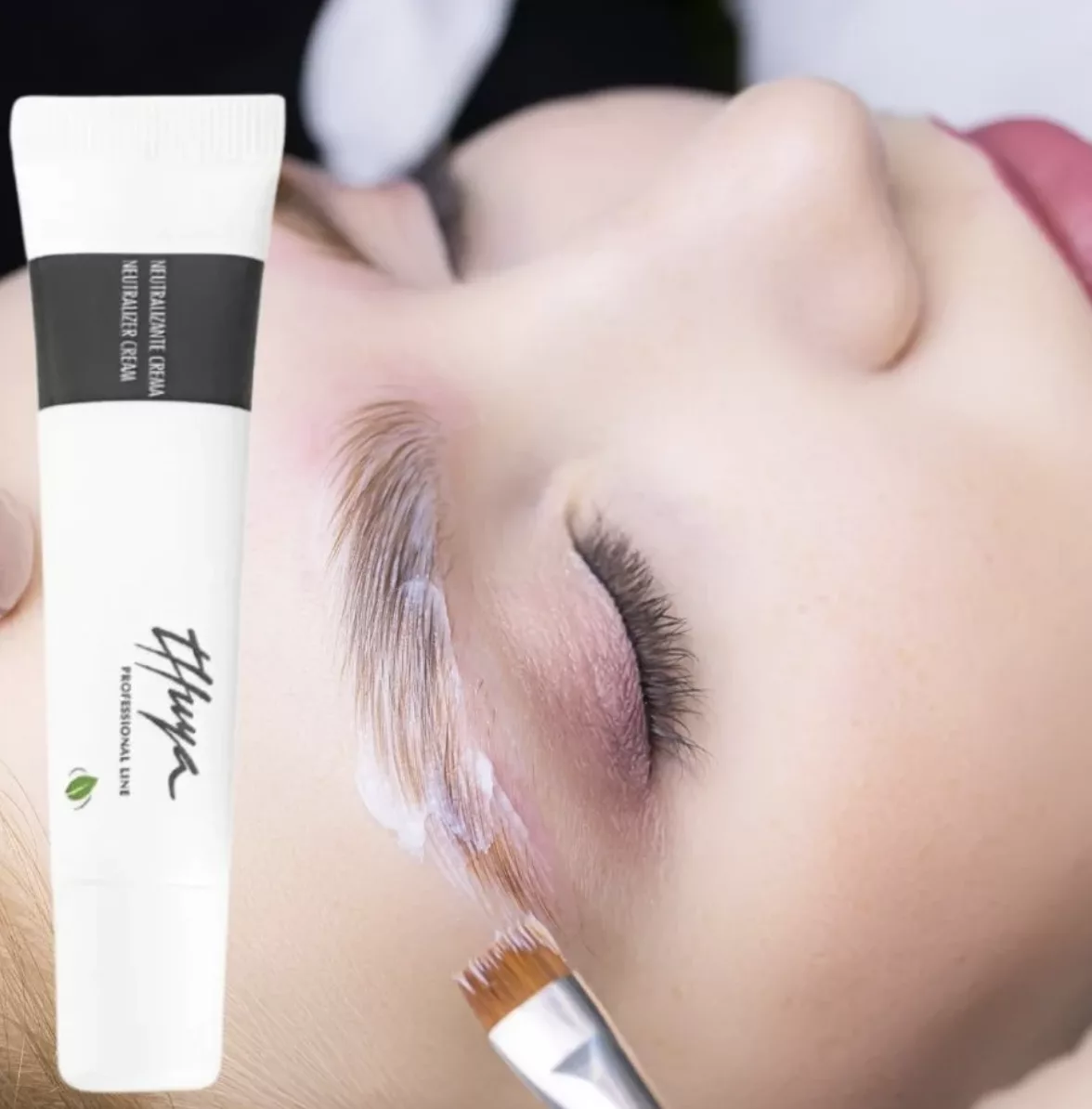 NEUTRALIZATOR THUYA do brwi i rzęs w KREMIE 15 ml