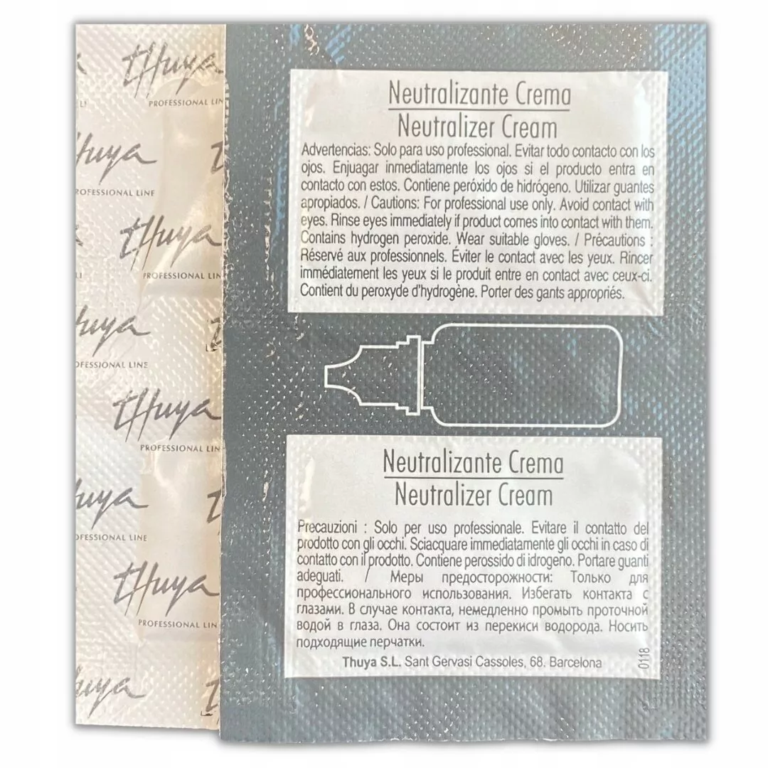 NEUTRALIZATOR THUYA do brwi i rzęs w KREMIE 15 ml