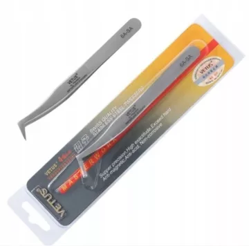 Pęseta do przedłużania rzęs VETUS 6A-SA ORYGINAŁ