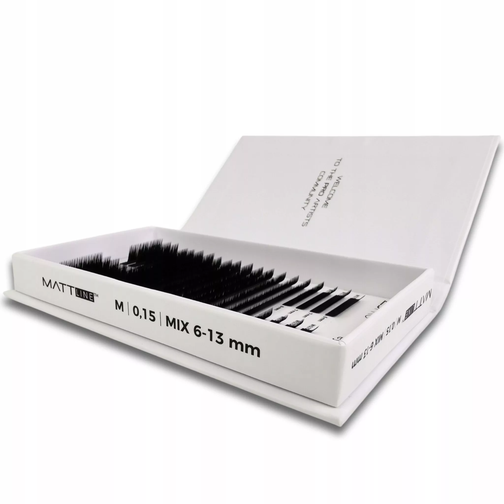 ZJPro RZĘSY MATTline eyelashes M 0,07 MIX ZJ PRO