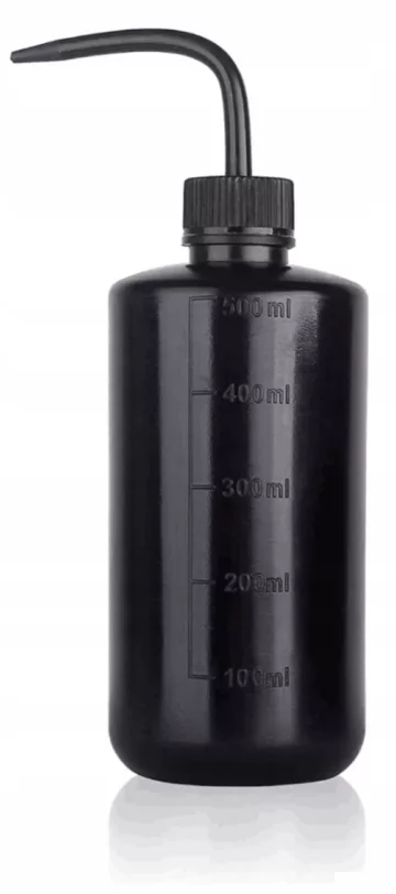 BUTELKA TRYSKAWKA 500ml BUTELECZKA DO MYCIA BLACK