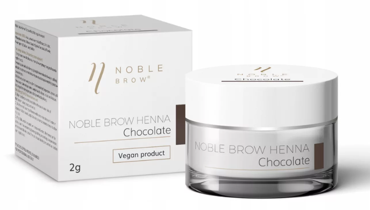 Henna pudrowa do brwi Noble Lashes Chocolate