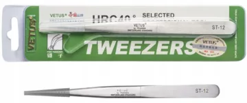 Pęseta do przedłużania rzęs VETUS ST-12 ORYGINAŁ