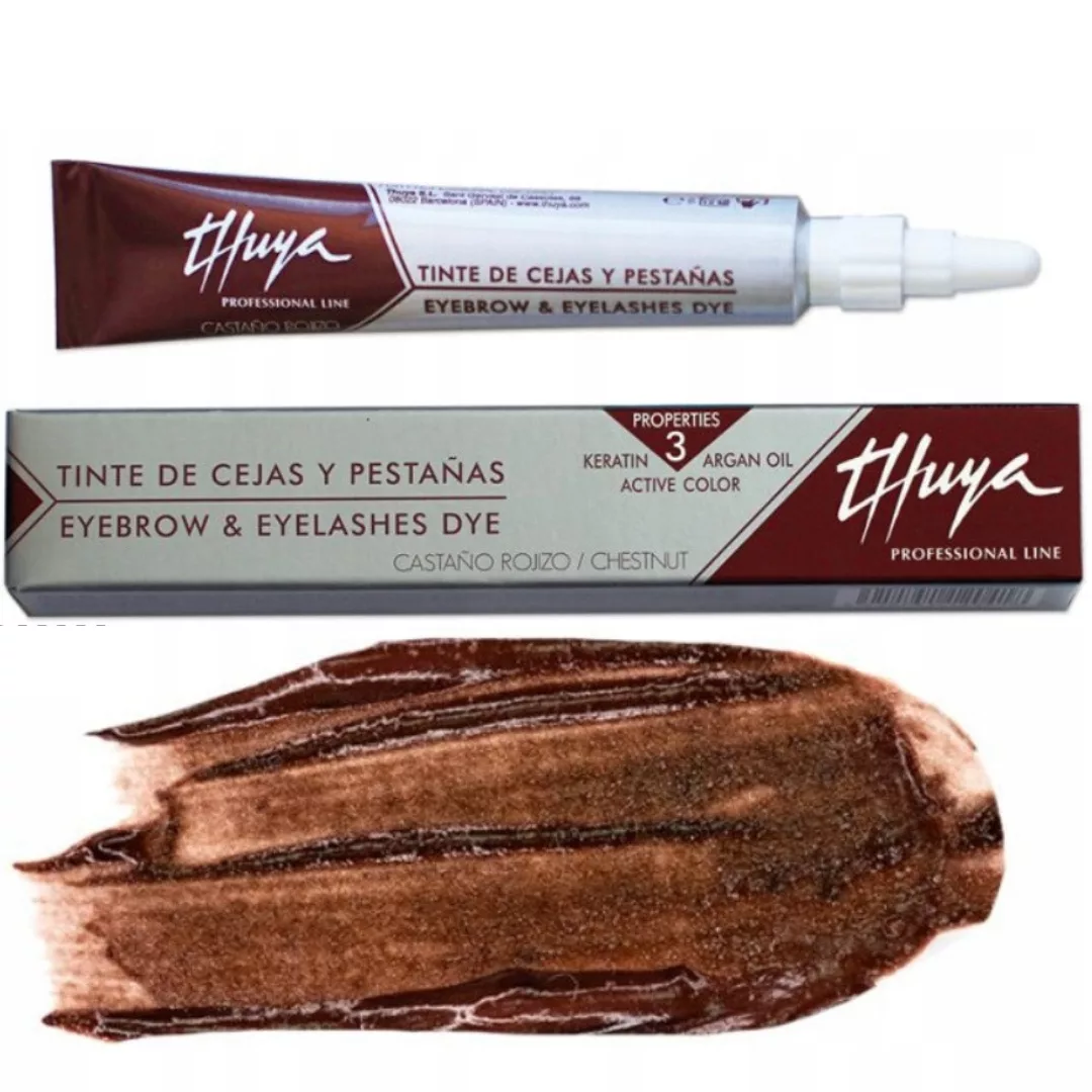 Henna THUYA do brwi i rzęs CZARNA deep black farbka