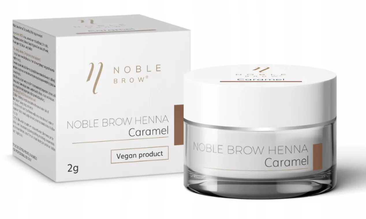 Henna pudrowa do brwi Noble Lashes Chocolate