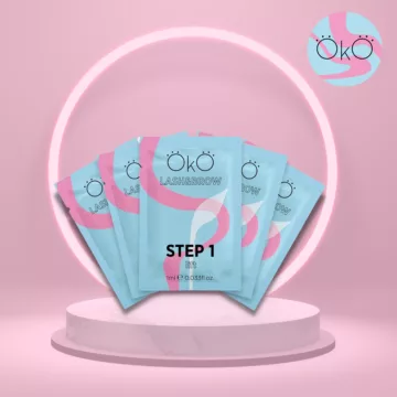 Żel do liftingu laminacji rzęs i brwi OKO step 1