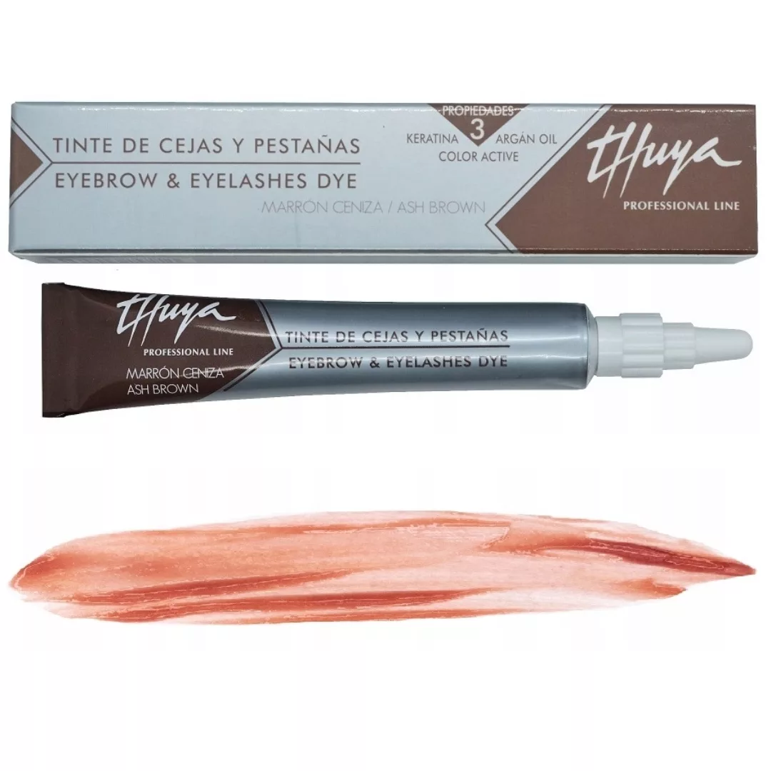 Henna THUYA do brwi i rzęs CZARNA deep black farbka