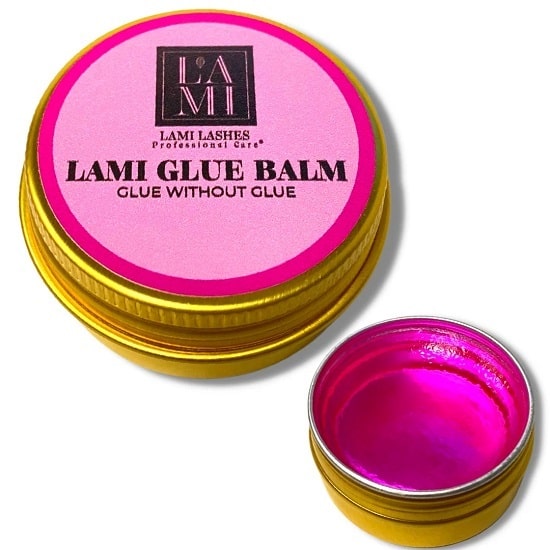 LAMI LASHES Balm glue klej bez kleju 20g BANAN