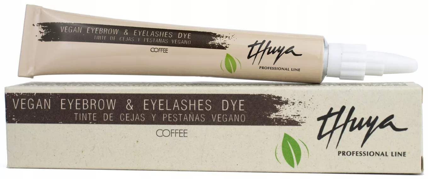 Henna THUYA Vegan brwi i rzęs farba golden brown