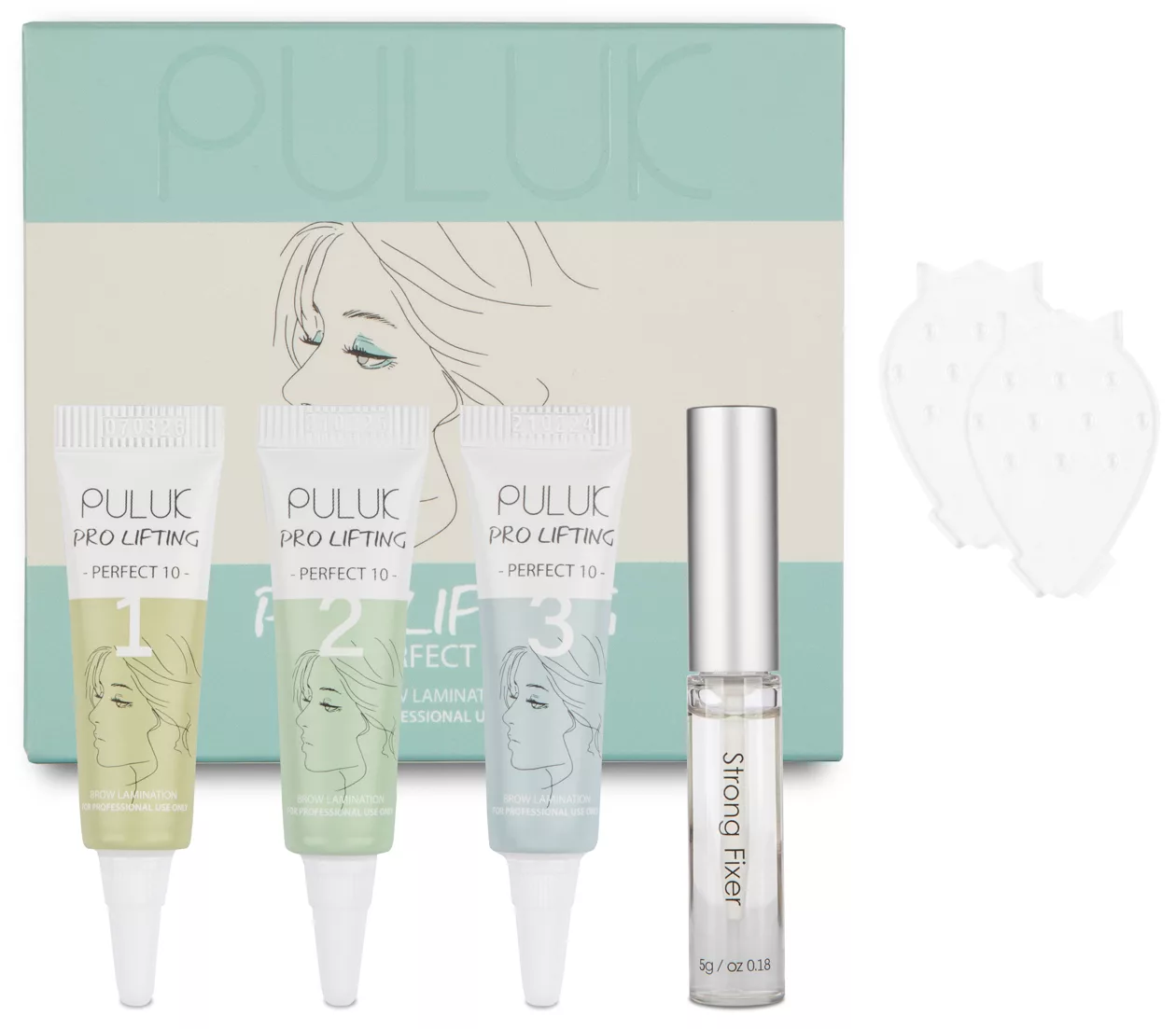 PULUK PRO Zestaw do liftingu laminacji rzęs TRWAŁA