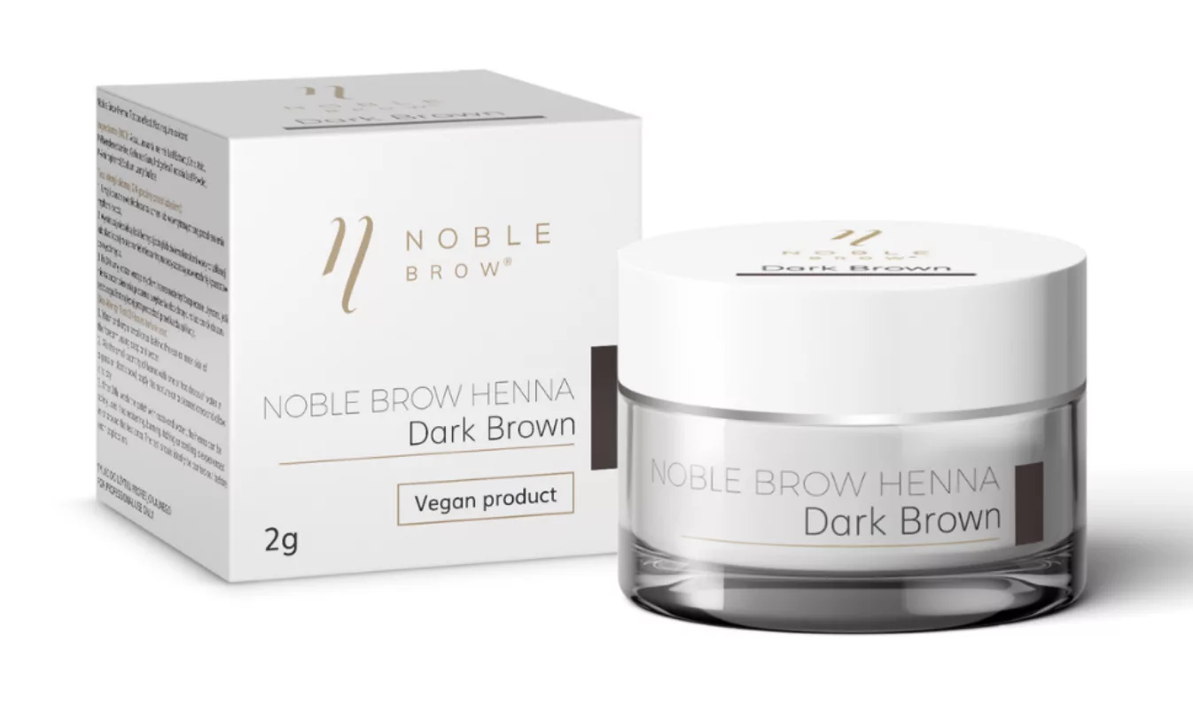 Henna pudrowa do brwi Noble Lashes Chocolate