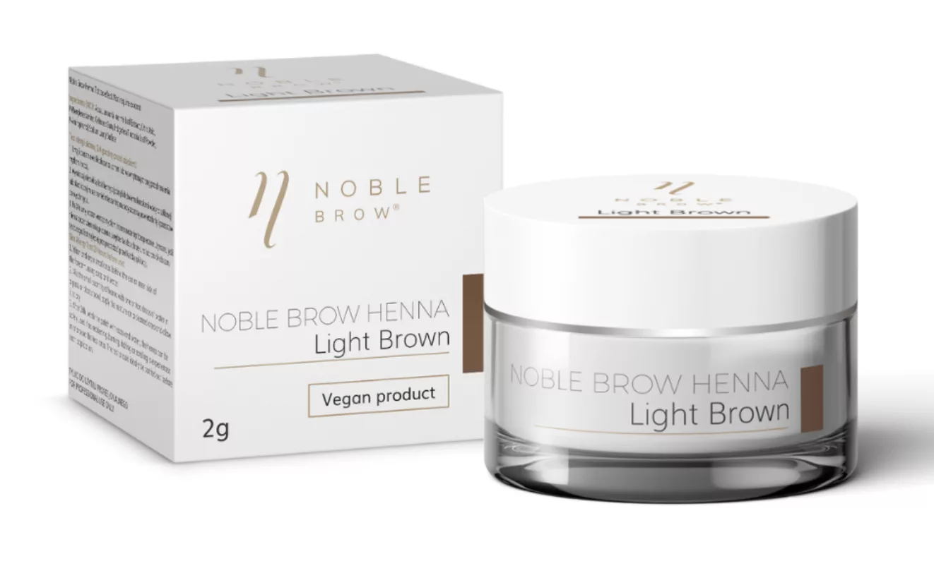 Henna pudrowa do brwi Noble Lashes Chocolate