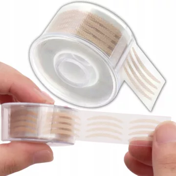 Taśma perforowana do rzęs i makijażu 600 szt rolka