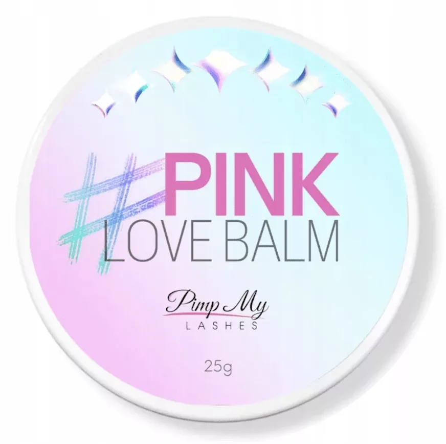 PINK LOVE BALM RÓŻOWY BALSAM DO LIFTINGU RZĘS PIMP
