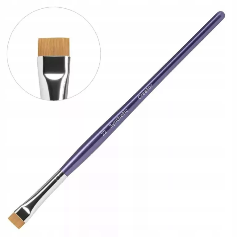 Pędzel do brwi Synthetic Creator nr 22 prosty