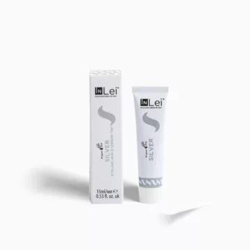 InLei® Farba do rzęs i brwi “SILVER” - grafit farbka