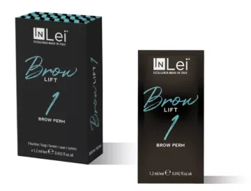 InLei® ”BROW LIFT 1” – trwała do brwi opakowanie 9×1,2ml